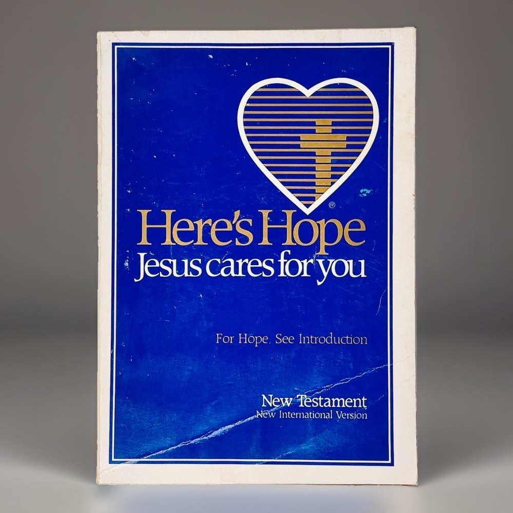 Heres Hope New Testament NIV Paperback 1988 Holman Bible Publishers Book